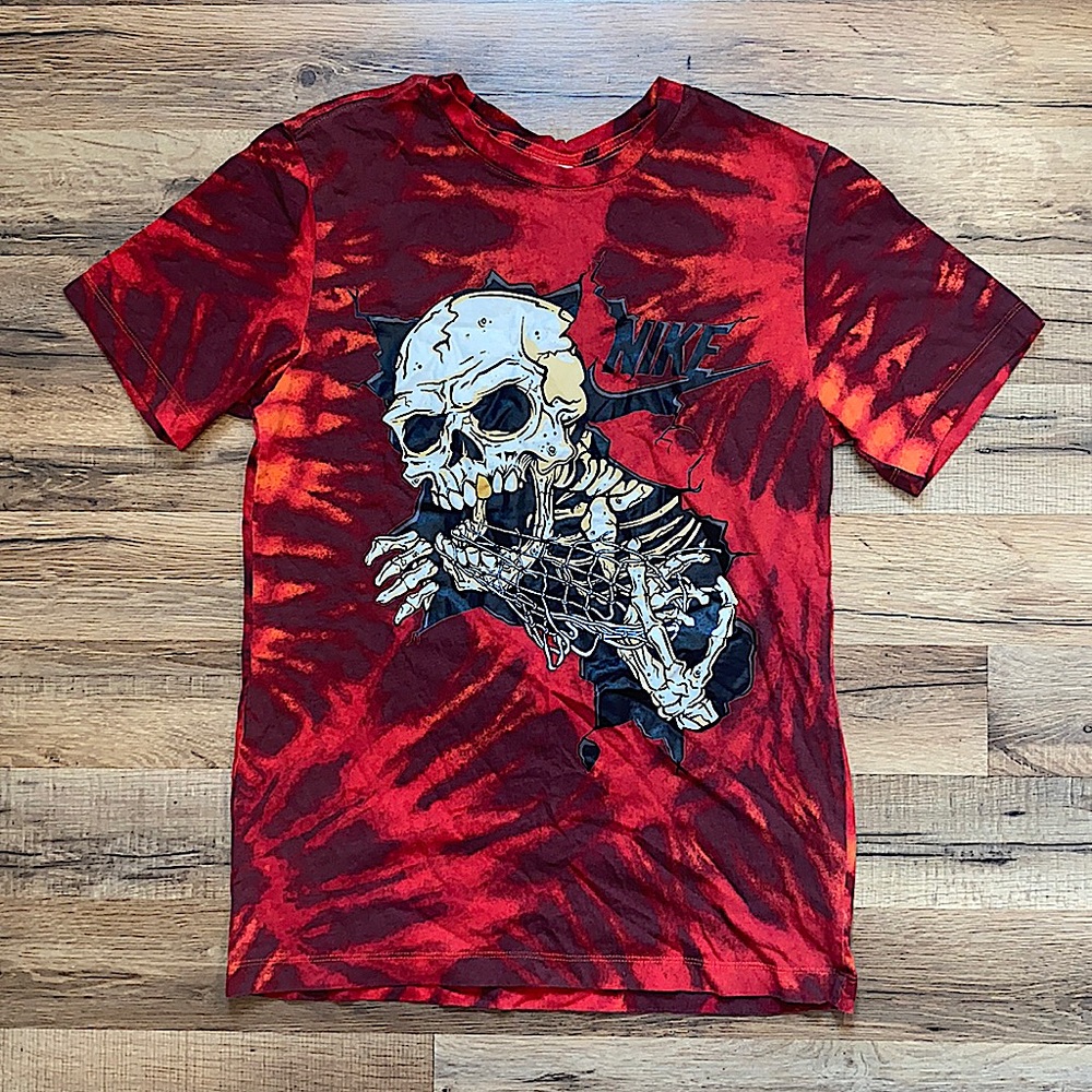 Short sleeve Nike skeleton basketball shirt